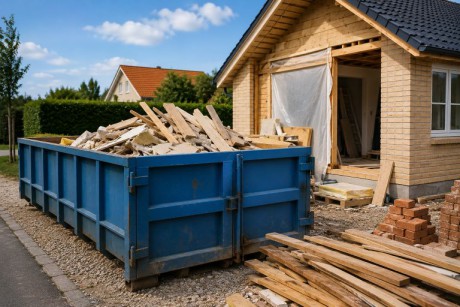Container leje til renovering - hvad boligejere skal vide