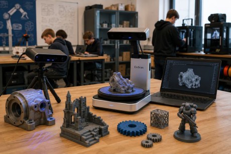 Laser scanner til tekniske skoler - 3D Ekspertens scannere til undervisere